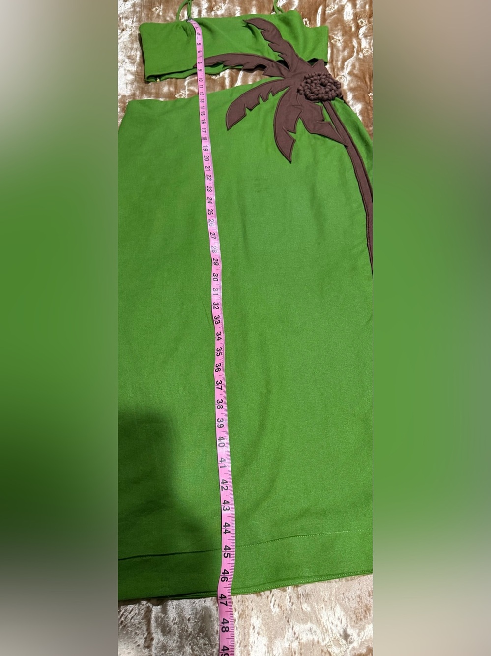 FARM Rio Palm Tree Midi Dress - Picture 11 of 12